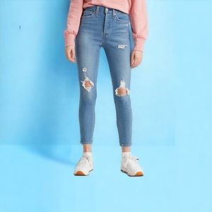 LEVIS skinny wedgie jeans